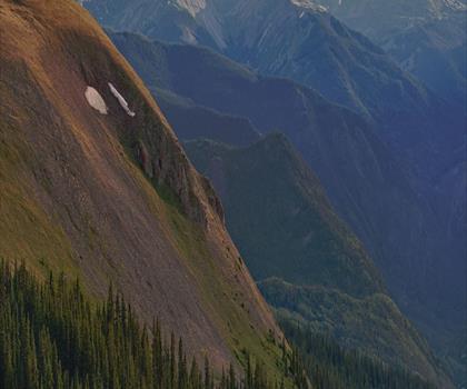 King Peak, California trail - hiking in North Coast