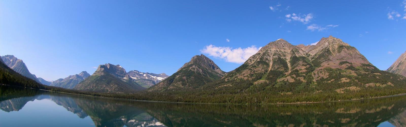 Sentier sentier Crypt Lake - randonnée en Southern Rockies