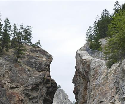 Sinclair Canyon Trail trail - hiking in Kootenay Rockies