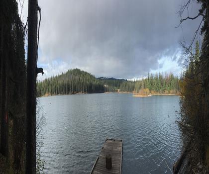 Lac Le Jeune trail - hiking in Thompson Okanagan