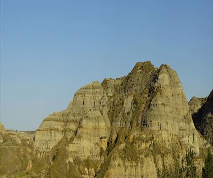 Sentier parc provincial Dinosaur - randonnée en Canadian Badlands