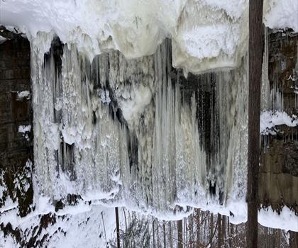 Swayze Falls Trail trail - hiking in Niagara Canada