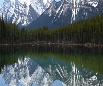 Sentier Hector Lake Viewpoint - randonnée en Canadian Rockies