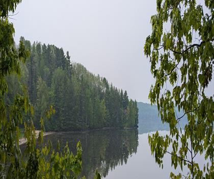 Driftwood Provincial Park trail - hiking in Haliburton Highlands to the Ottawa Valley