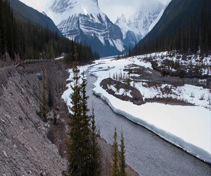 Sentier chutes Stanley - randonnée en Canadian Rockies