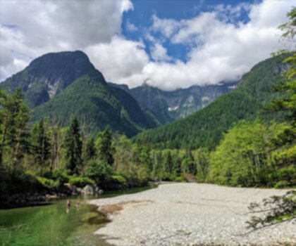 Golden Ears Provincial Park trail - hiking in Vancouver Coast Mountains