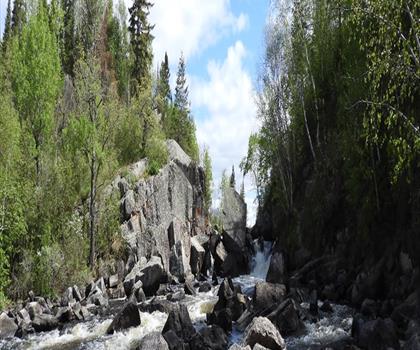 Sentier chutes Tulabi - randonnée en Région de l'Est