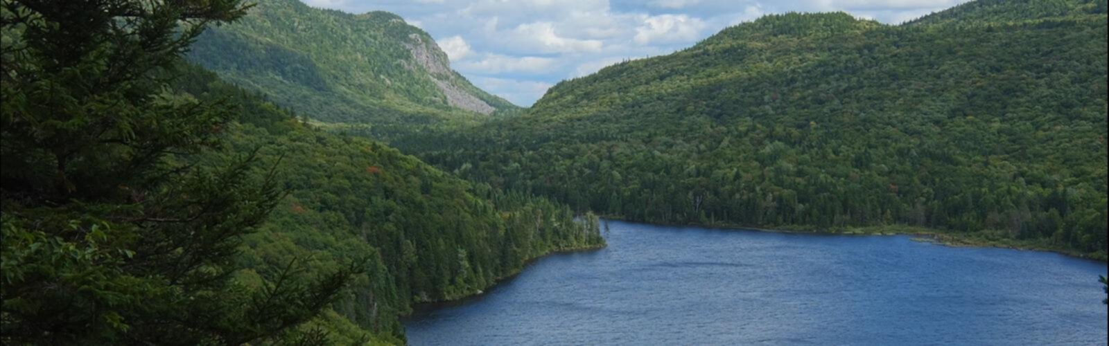 Randonnée Les sentiers du Mont-Bélanger - vue panoramique