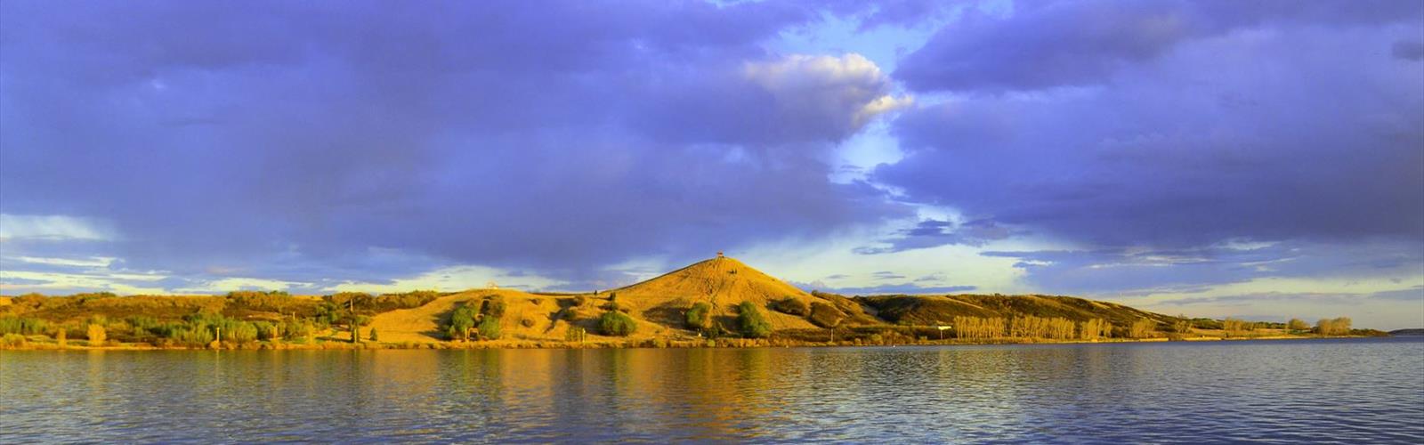 Sentier lac Blackstrap - randonnée en Prairie Life & City Lights