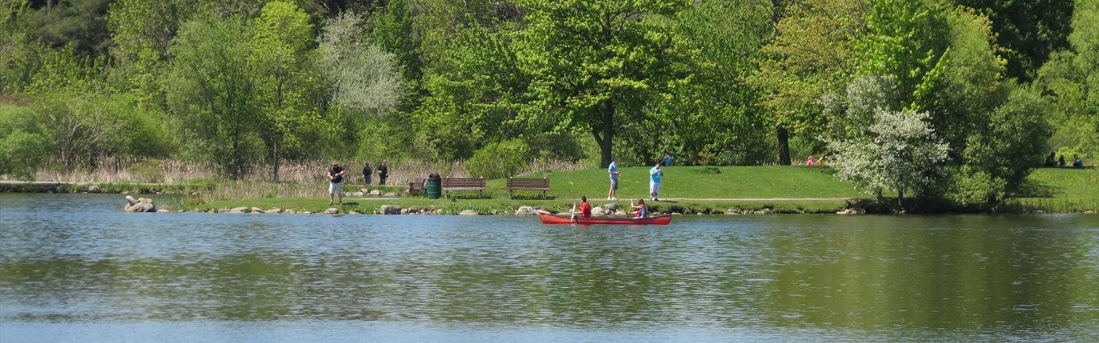 Dow's Lake trail - hiking in Ottawa and Countryside