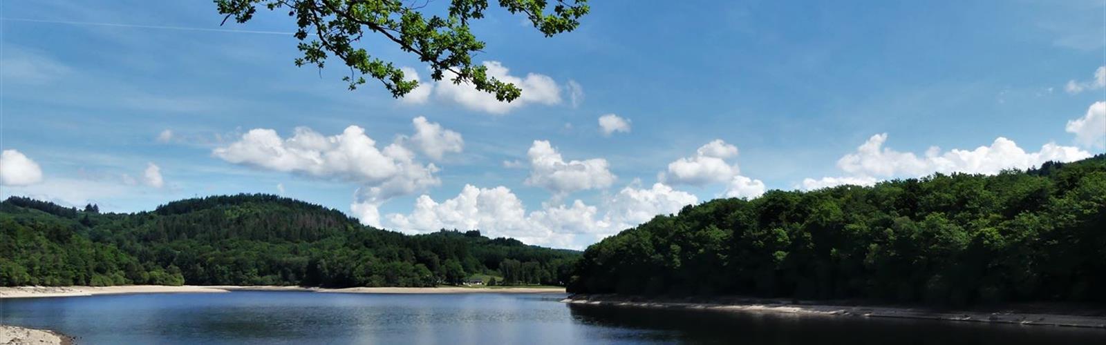 Lac des bariousses trail - hiking in Corrèze