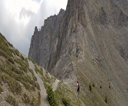 Sentier mont Louis - randonnée en Canadian Rockies