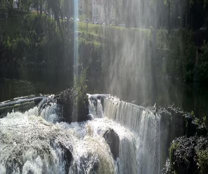 Paterson Great Falls National Historical Park trail - hiking in Northern New Jersey
