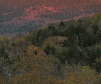 Mt Chase trail - hiking in Maine Highlands
