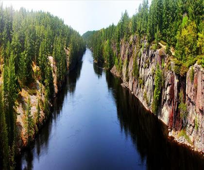 Sentier parc provincial French River - randonnée en Northeastern Ontario