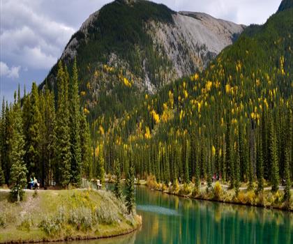 Bragg Creek Provincial Park trail - hiking in Foothills