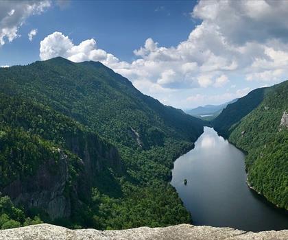 Sentier lac Lower Ausable - randonnée en Adirondacks