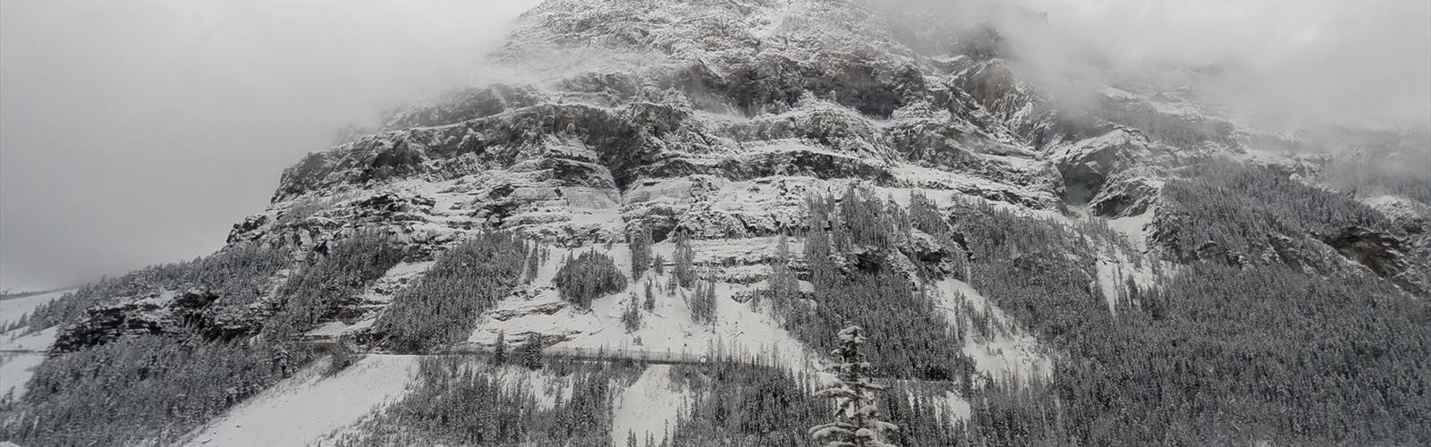 Mount Stephen trail - hiking in Kootenay Rockies