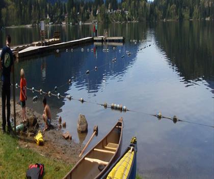 Sentier lac Kawkawa - randonnée en Montagnes Côtières de Vancouver