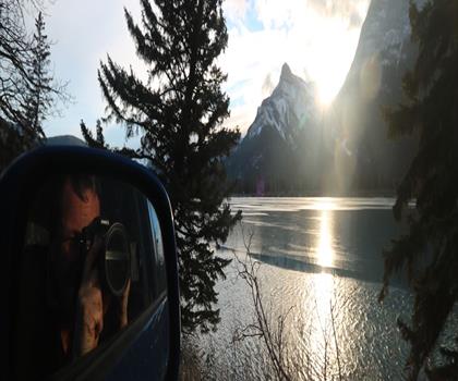 Sentier lac Gap - randonnée en Canadian Rockies
