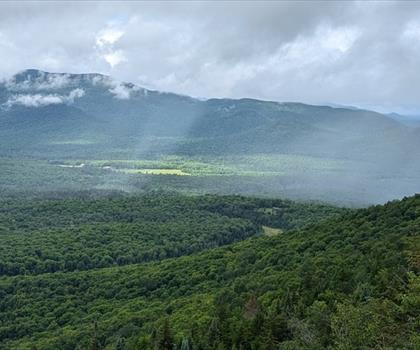 Sentier mont Van Hoevenberg - randonnée en Adirondacks