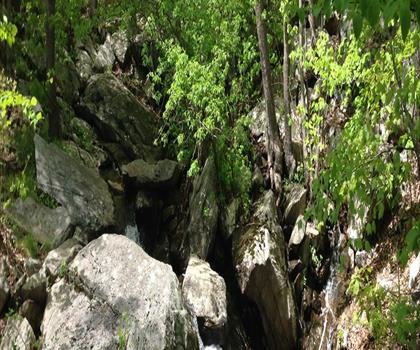 Ramapo Lake trail - hiking in Northern New Jersey