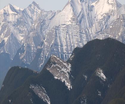 Banded Peak trail - hiking in Calgary & Area