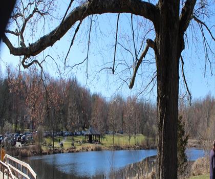 Loantaka Park trail - hiking in Northern New Jersey