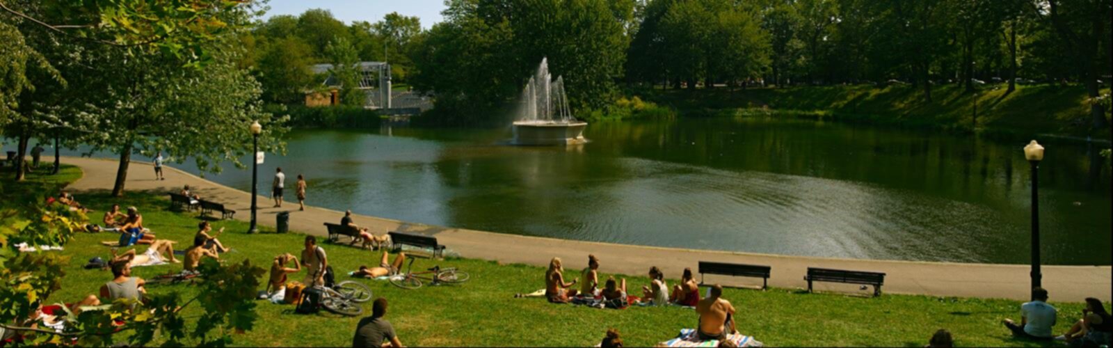 Randonnée Parc La Fontaine - vue panoramique