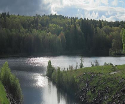 Sentier lac Buffumville - randonnée en Centre du Massachusetts