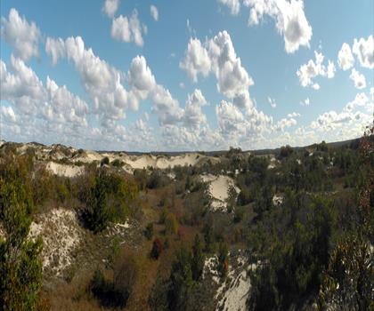 Sandy Neck Beach trail - hiking in Cape Cod