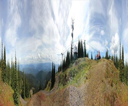 SilverStar Mountain Resort trail - hiking in Thompson Okanagan