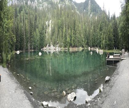 Lac Vert trail - hiking in Haute-Savoie