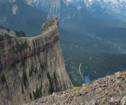 Sentier parc provincial Castle - randonnée en Southern Rockies