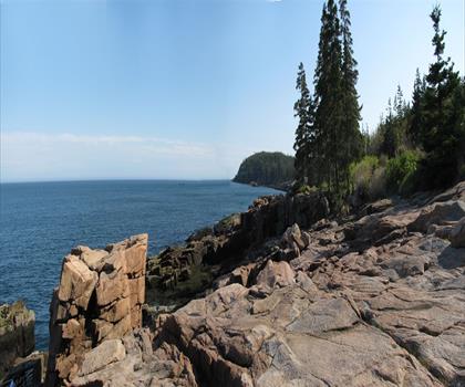 Thunder Hole trail - hiking in Down East & Acadia