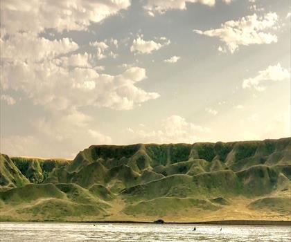 Sentier parc provincial Saskatchewan Landing - randonnée en Living Skies & Badlands