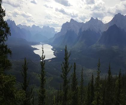 Sentier lac Jarvis - randonnée en Canadian Rockies