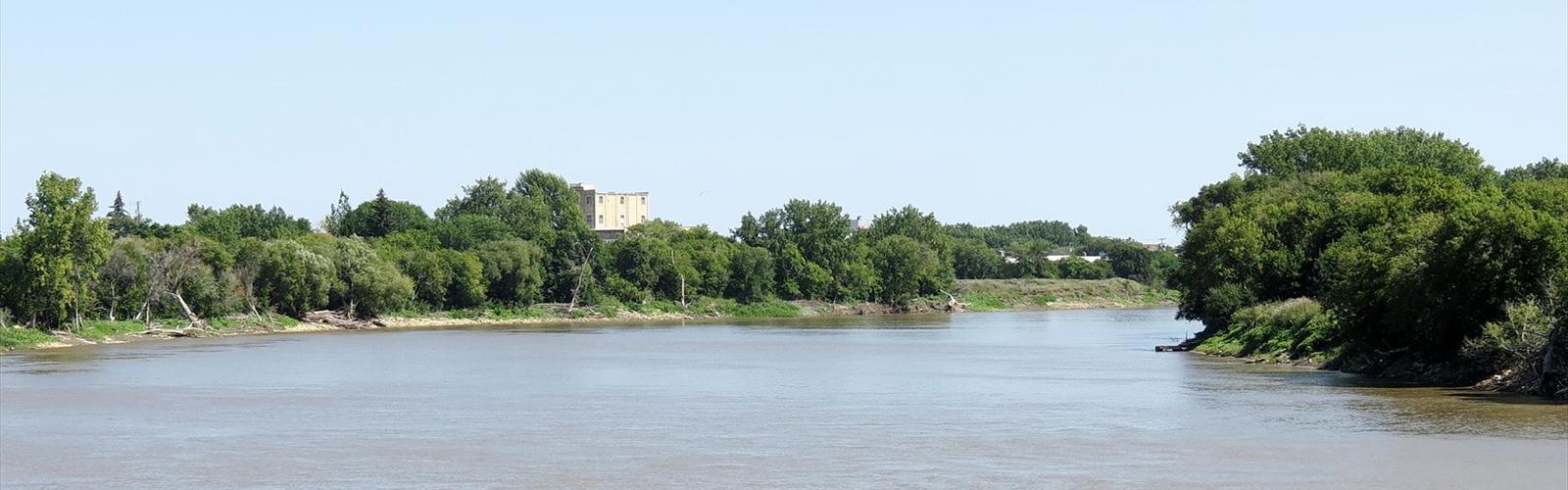 Sentier parc Whittier - randonnée en Winnipeg