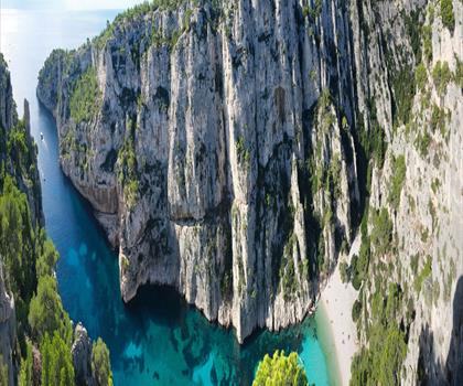 Sentier Parc national des Calanques - randonnée en Bouches-du-Rhône