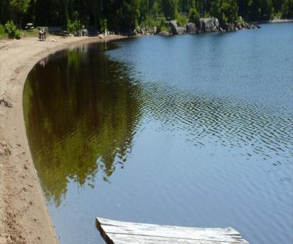Dollar Lake Provincial Park trail - hiking in Eastern Shore