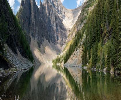 Sentier lac Agnes Tea House - randonnée en Canadian Rockies