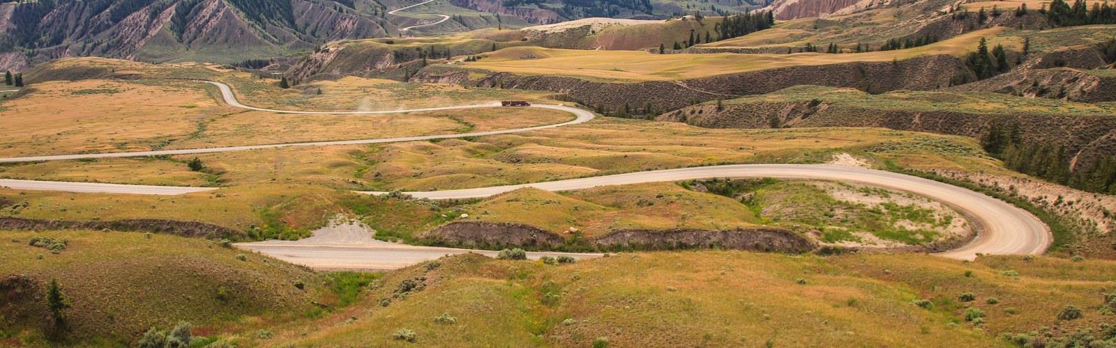 Farwell Canyon Rd trail - hiking in Cariboo Chilcotin Coast