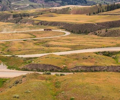 Farwell Canyon Rd trail - hiking in Cariboo Chilcotin Coast