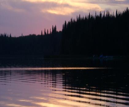 Sentier parc provincial Moose Lake - randonnée en Canadian Rockies