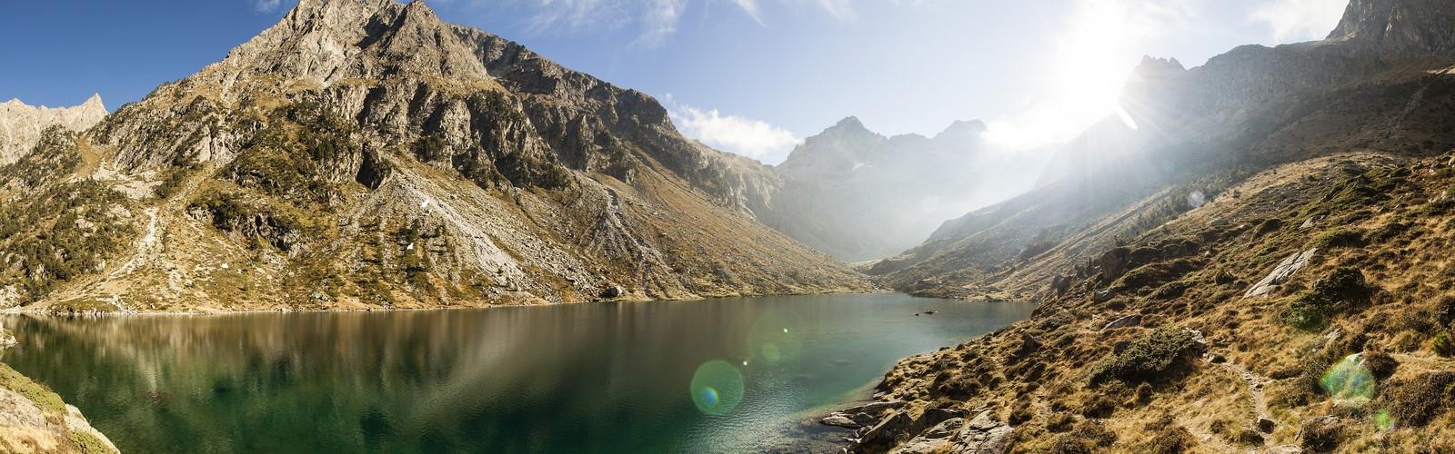 Lac d'Estom trail - hiking in Hautes-Pyrénées