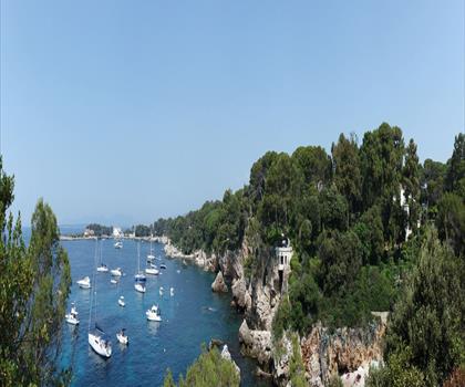 Sentier Le Sentier du Littoral - randonnée en Alpes-Maritimes