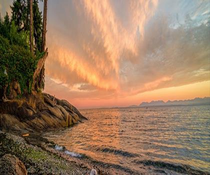 Cliff Gilker Park trail - hiking in Vancouver Coast Mountains