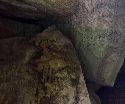 Sentier parc Rock City - randonnée en Ouest de New York