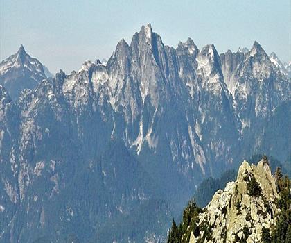 Granite Falls Campsite trail - hiking in Vancouver Coast Mountains