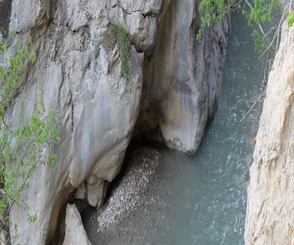 Sentier Gorges de Trévans - randonnée en Alpes-de-Haute-Provence